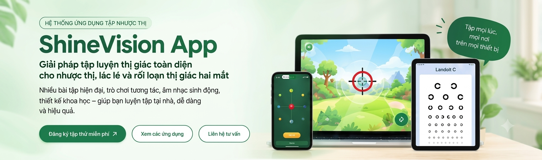 ShineVision App Banner